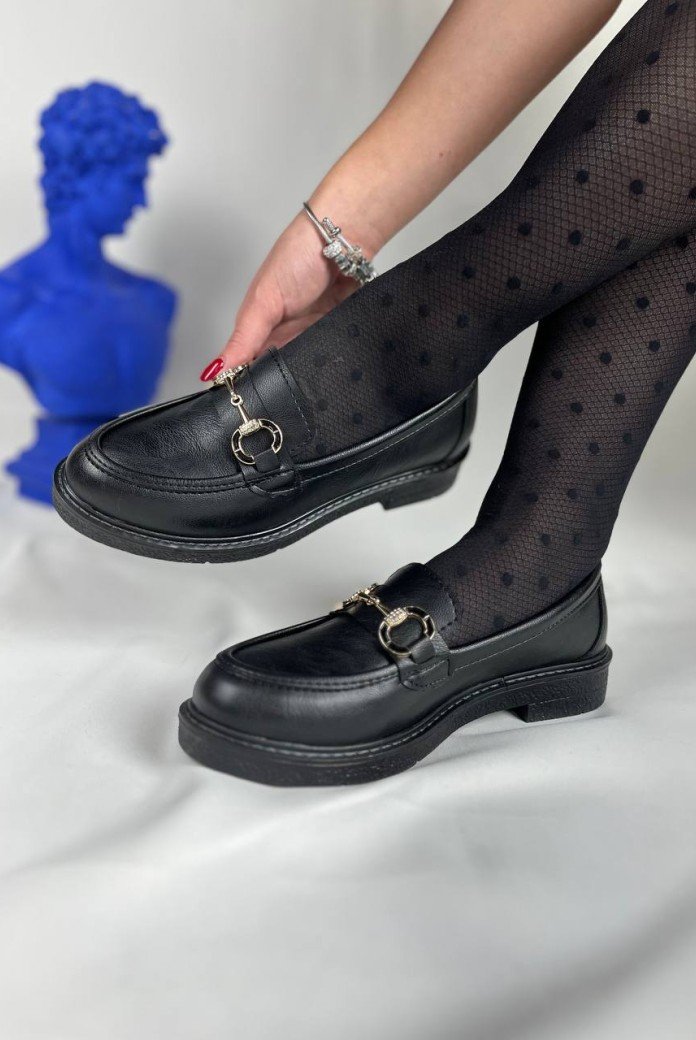 KB-806 Kuback Kömür Cilt Günlük Kadın Babet