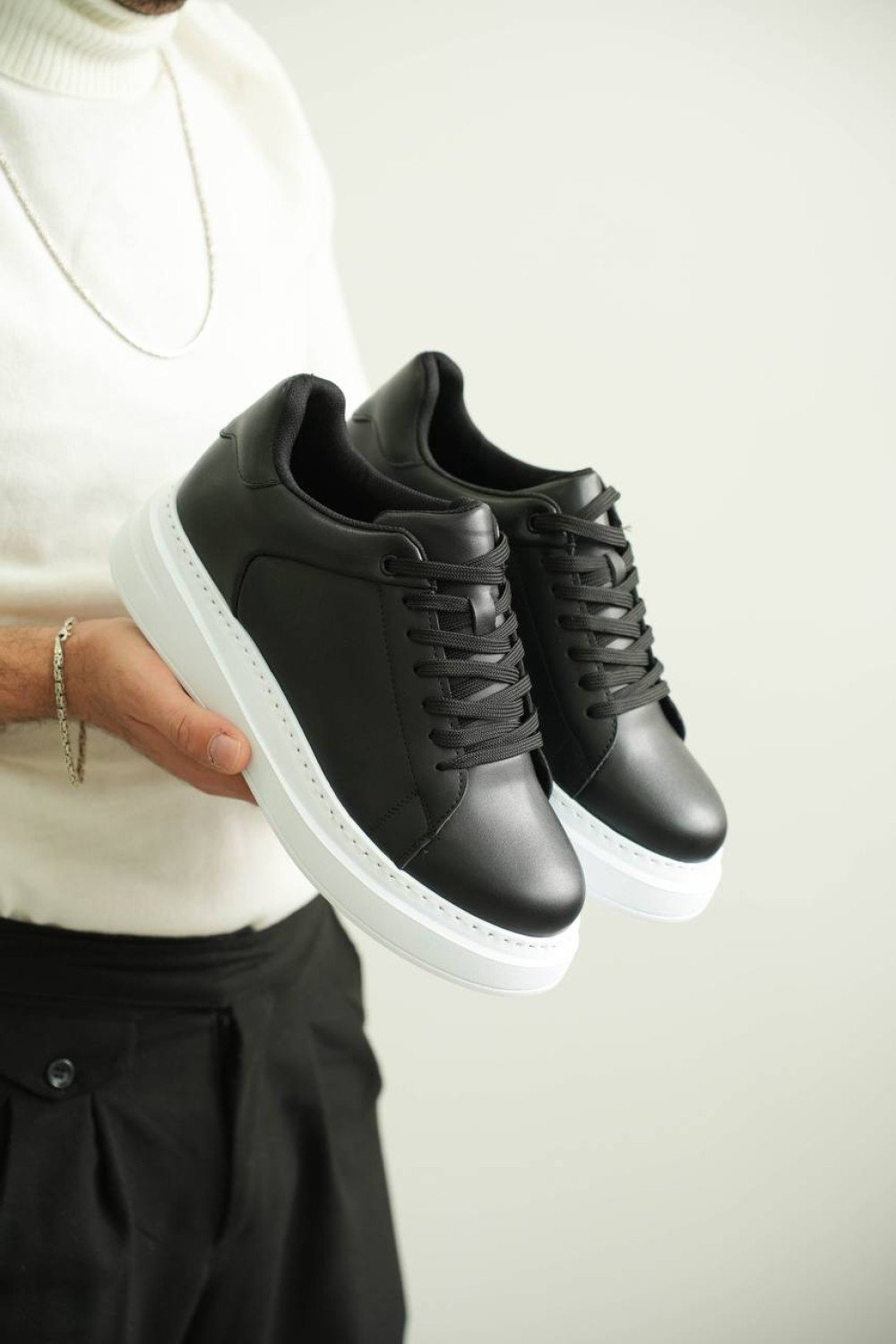 KB-B2 Kuback Siyah Cilt Günlük Erkek Ayakkabı KB-B2 Kuback Siyah Cilt Günlük Erkek Ayakkabı