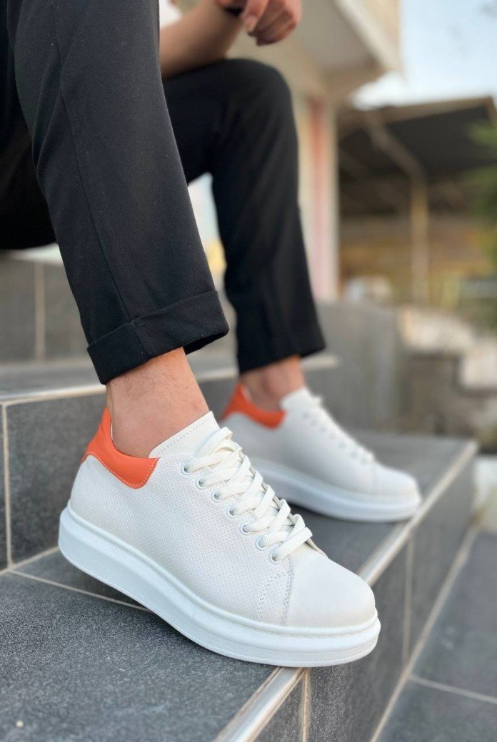 KB-DX3 Kuback Beyaz Deri Günlük Erkek Ayakkabı