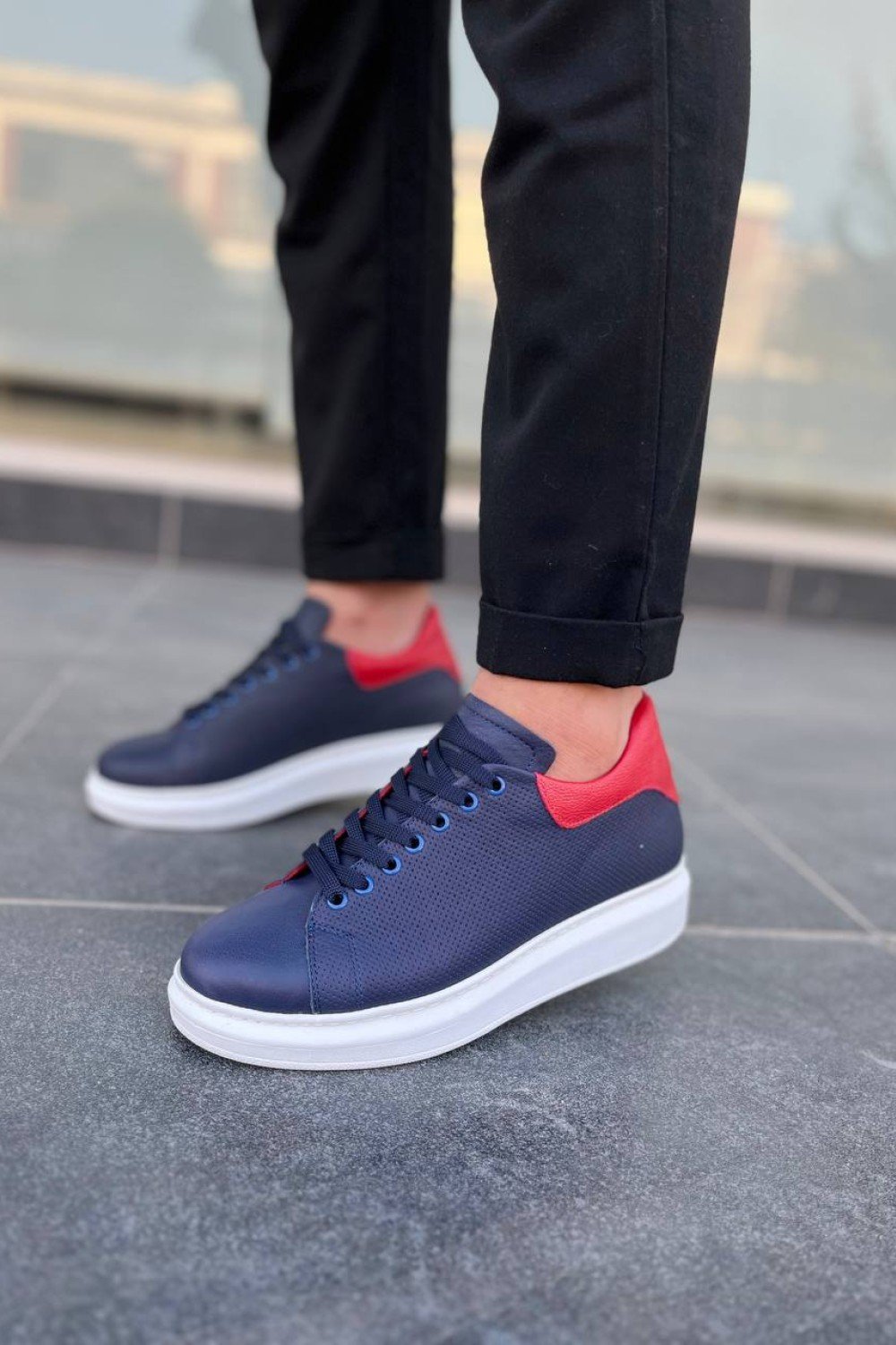 KB-DX3 Kuback Lacivert Deri Günlük Erkek Ayakkabı KB-DX3 Kuback Lacivert Deri Günlük Erkek Ayakkabı