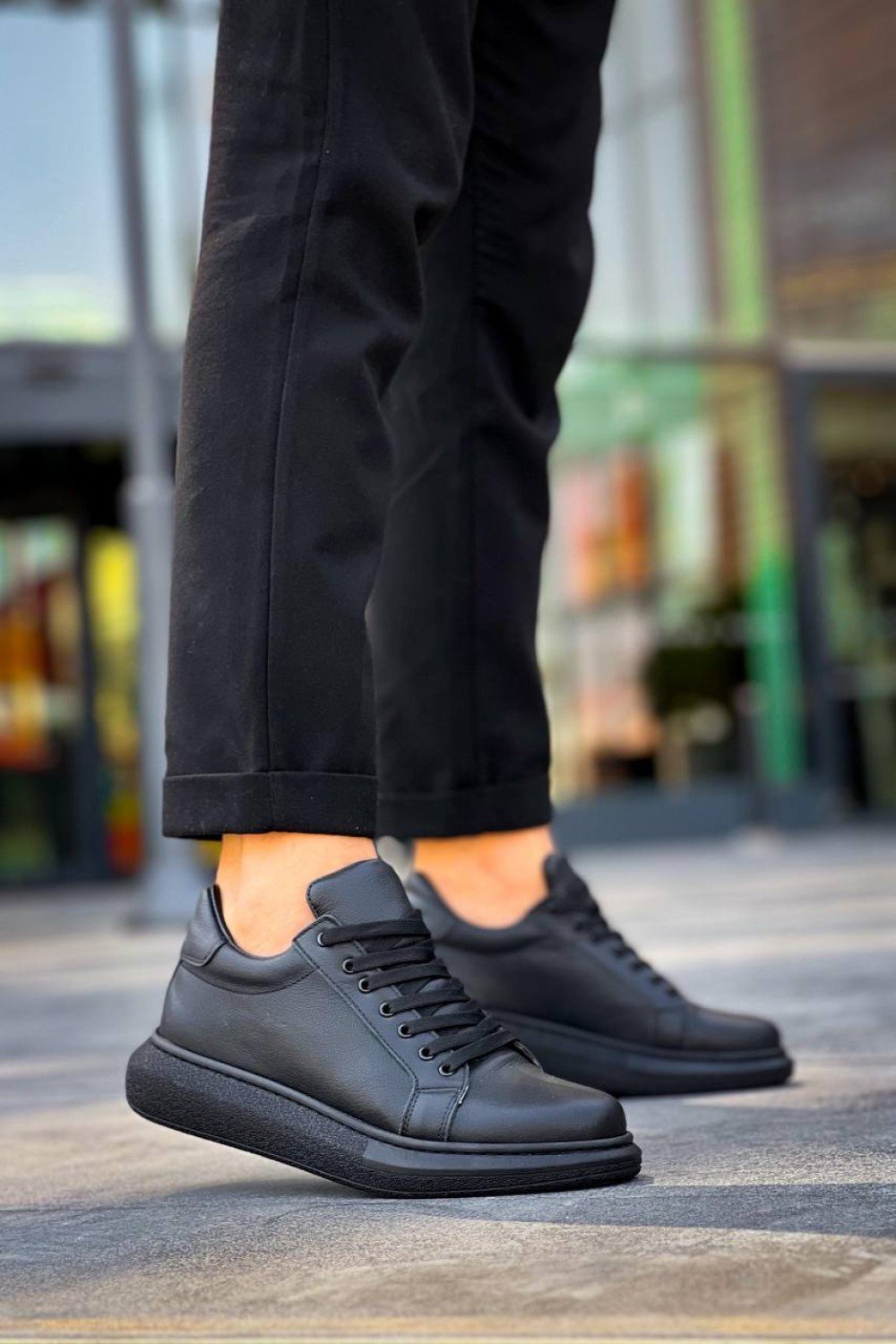 KB-DX46 Kuback Kömür Deri Günlük Erkek Ayakkabı KB-DX46 Kuback Kömür Deri Günlük Erkek Ayakkabı