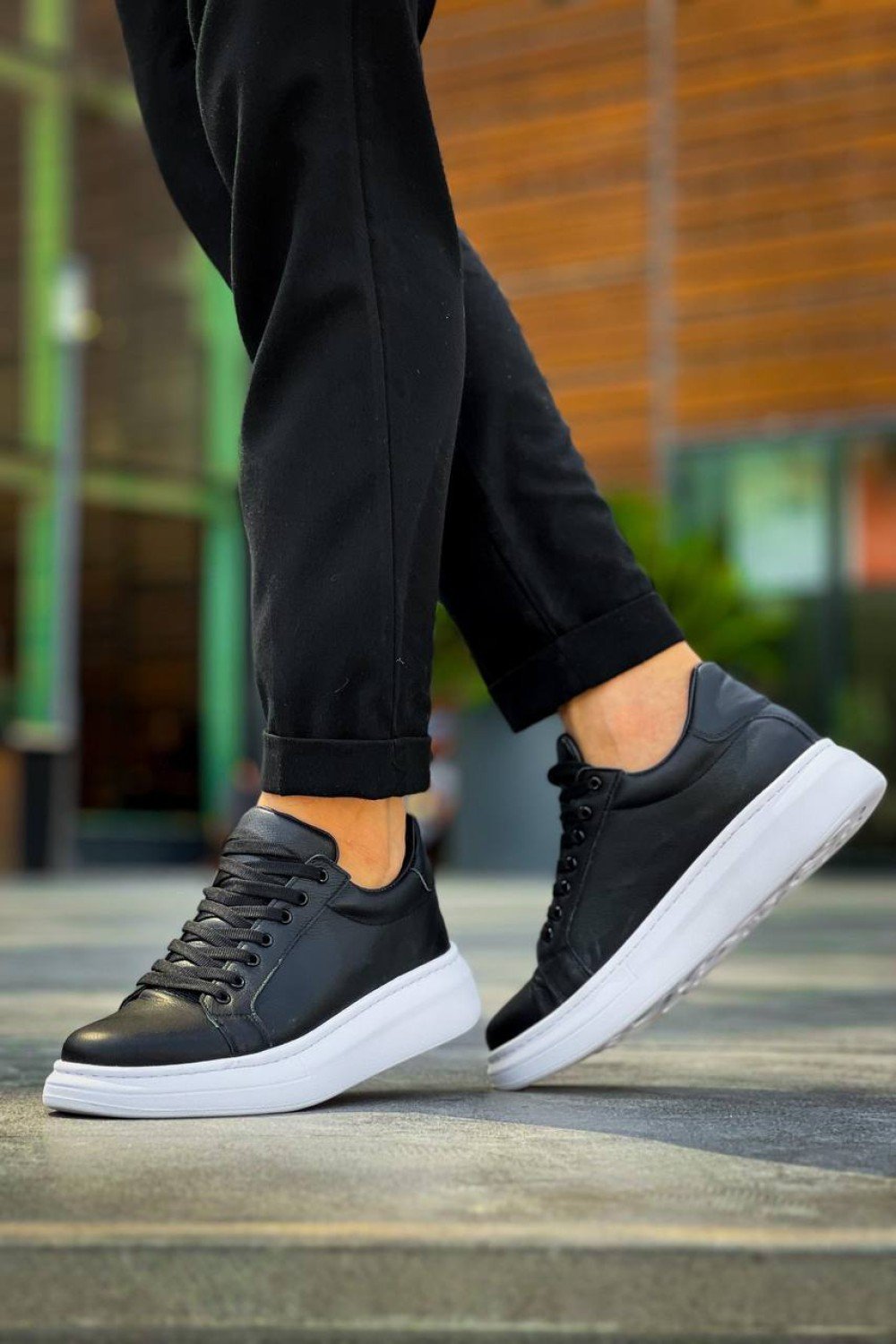 KB-DX46 Kuback Siyah Deri Günlük Erkek Ayakkabı KB-DX46 Kuback Siyah Deri Günlük Erkek Ayakkabı