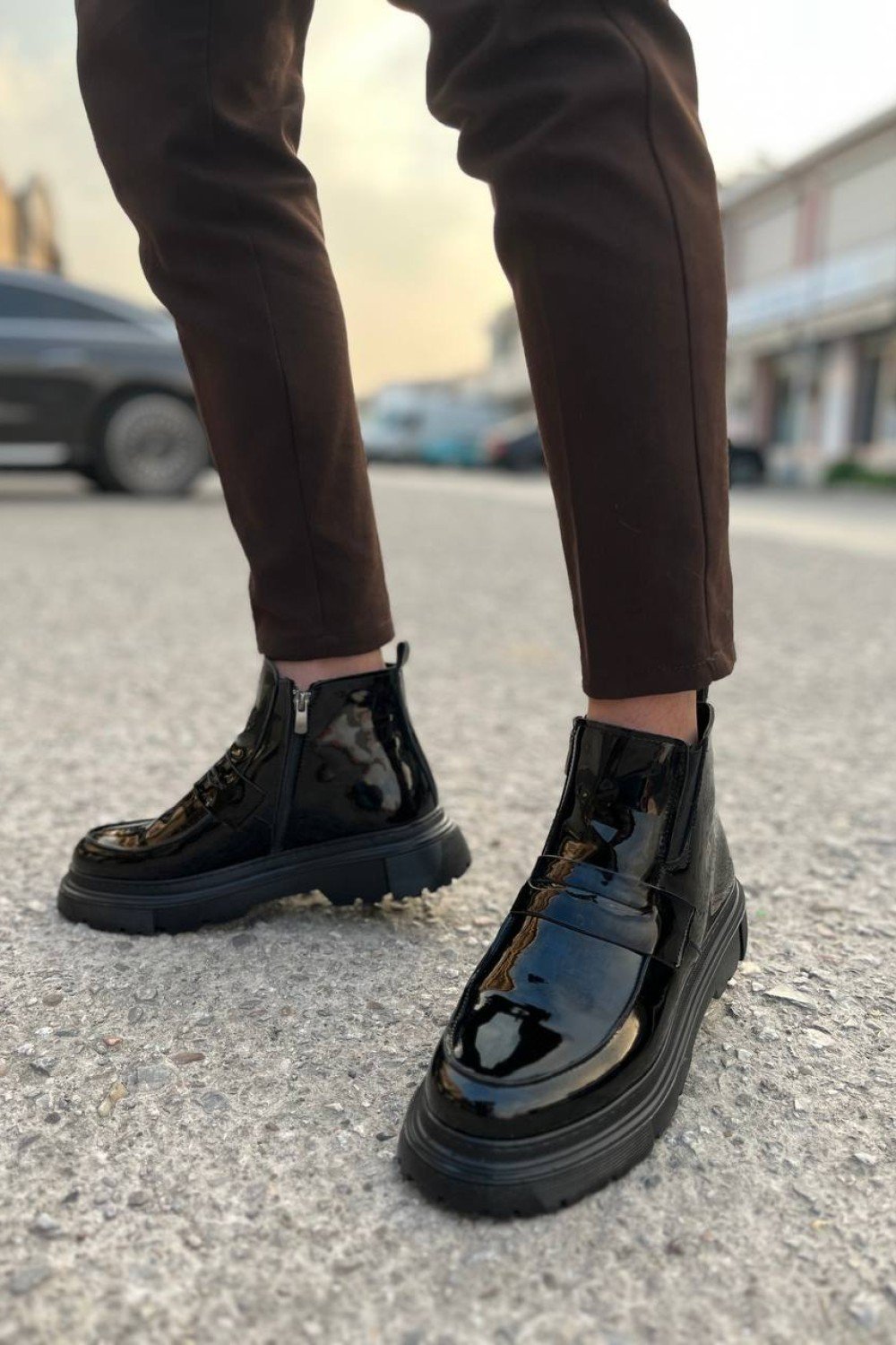 KB-K1 Kuback Kömür Rugan Günlük Erkek Bot KB-K1 Kuback Kömür Rugan Günlük Erkek Bot