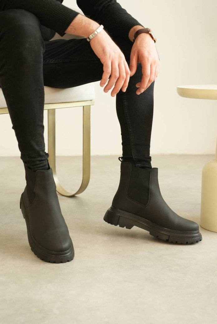 KB-K2 Kuback Kömür Cilt Günlük Erkek Bot