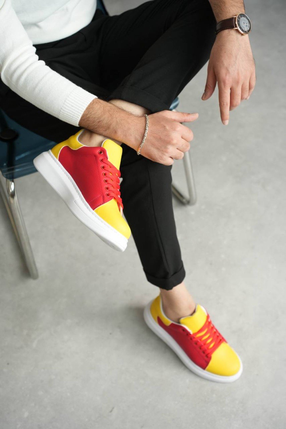 KB-Kuback Taraftar GTX Bağcıklı Günlük Erkek Ayakkabı