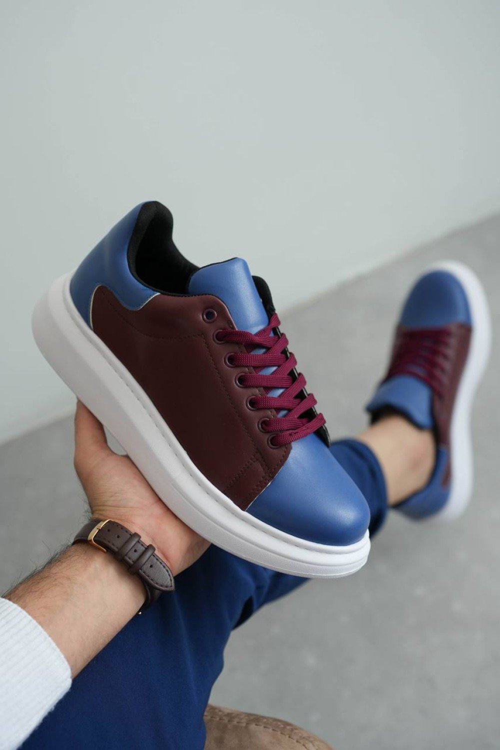 KB-Kuback Taraftar TTX Bağcıklı Günlük Erkek Ayakkabı