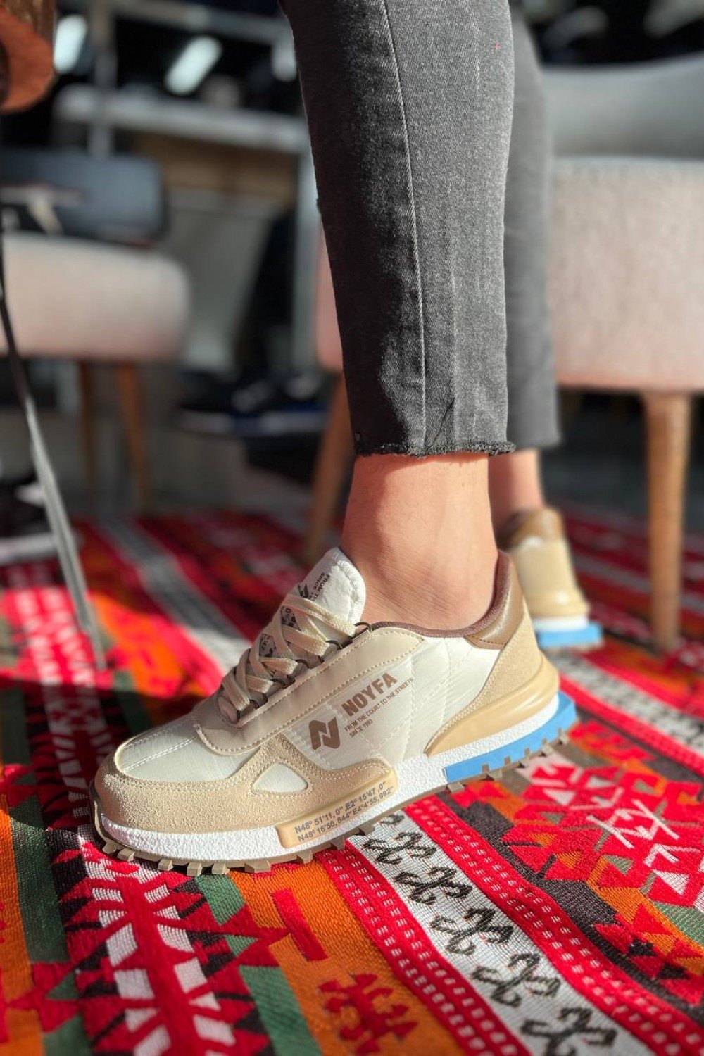 KB-N1 Kuback Bej Günlük Erkek Ayakkabı