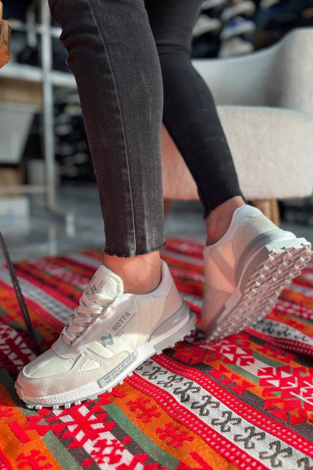 KB-N1 Kuback Beyaz Günlük Erkek Ayakkabı