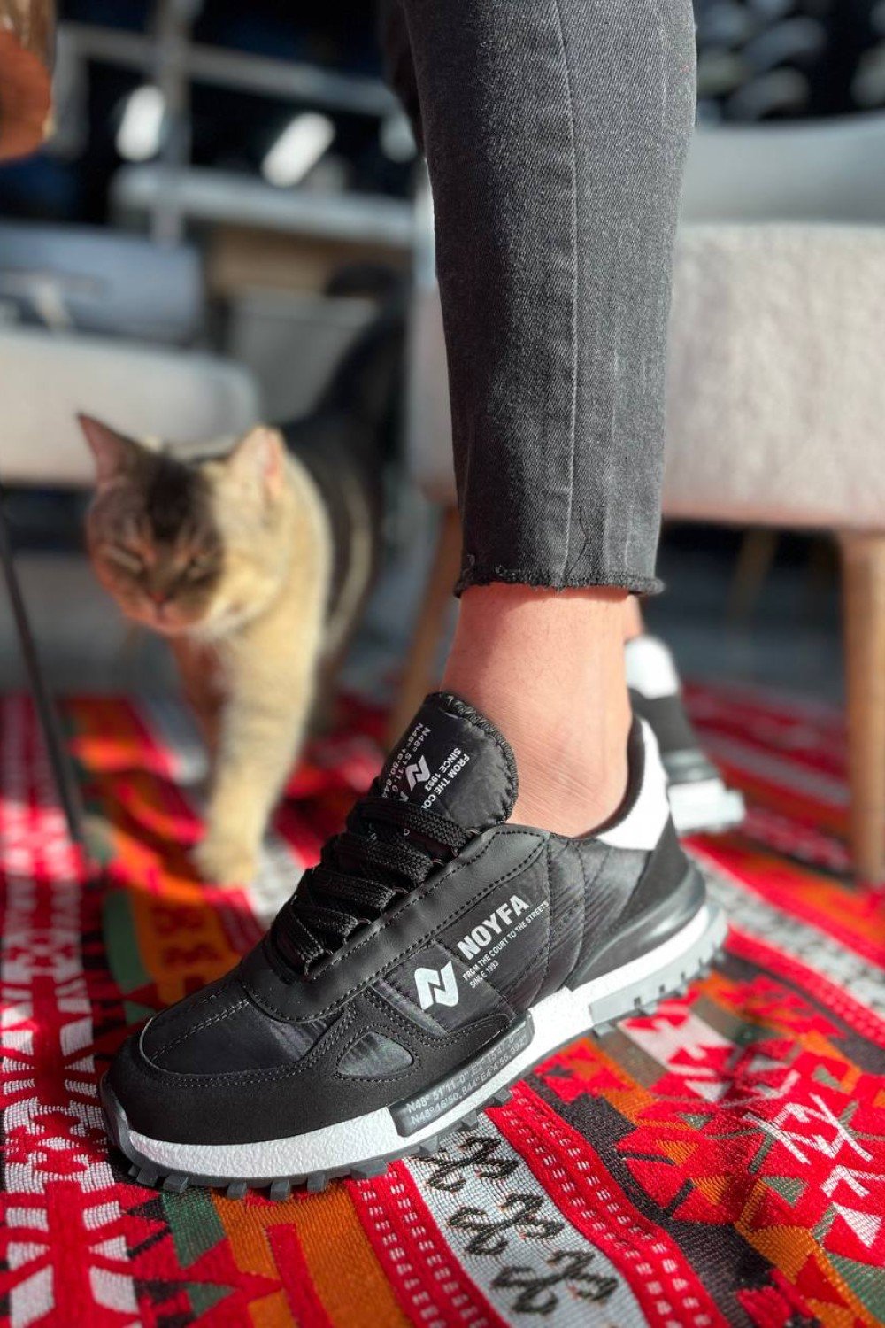 KB-N1 Kuback Siyah Günlük Erkek Ayakkabı