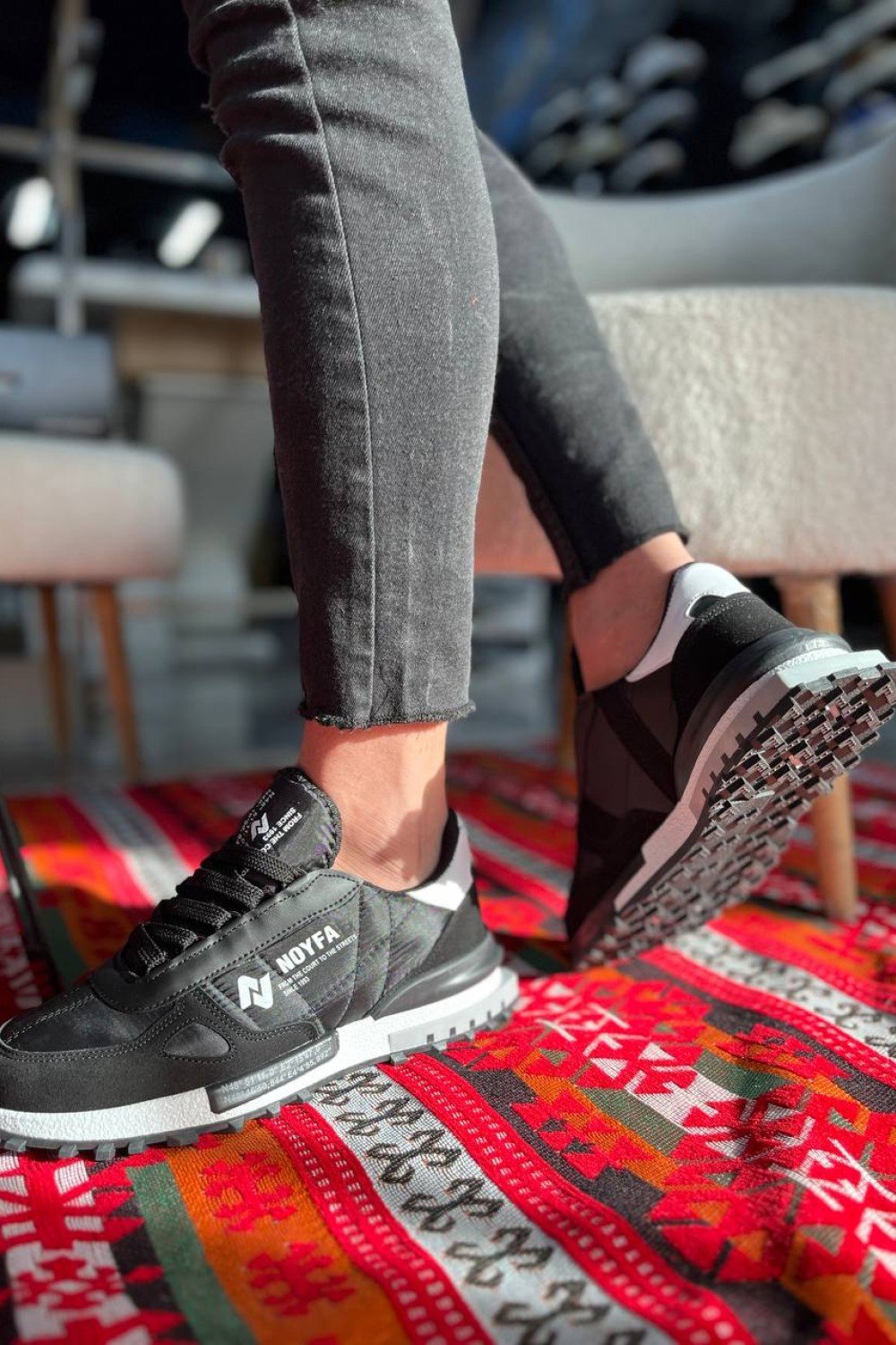 KB-N1 Kuback Siyah Günlük Erkek Ayakkabı