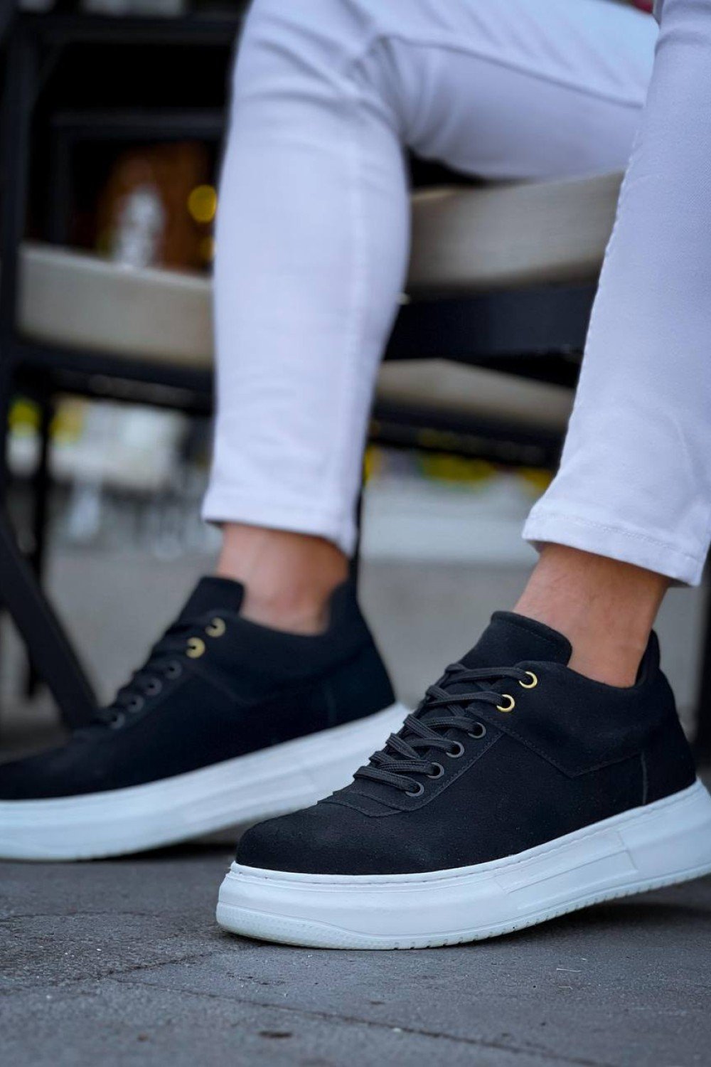 KB-X20 Kuback Siyah Süet  Günlük Erkek Ayakkabı