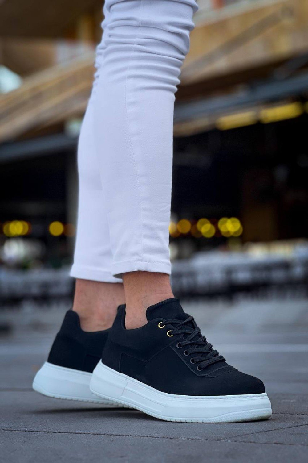 KB-X20 Kuback Siyah Süet  Günlük Erkek Ayakkabı