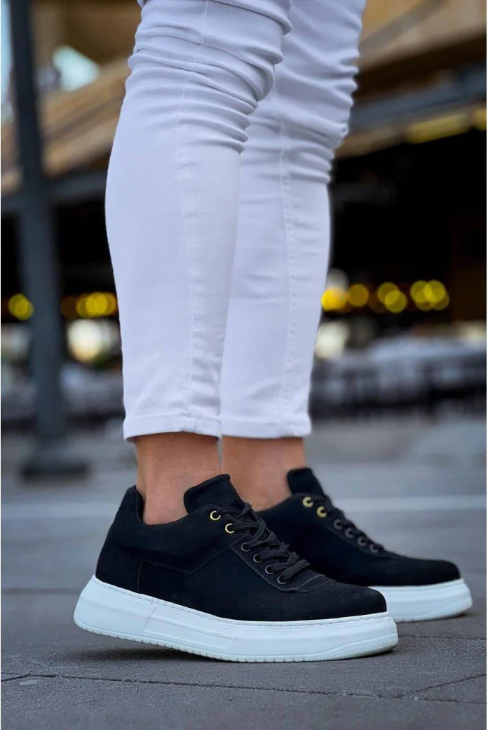 KB-X20 Kuback Siyah Süet  Günlük Erkek Ayakkabı