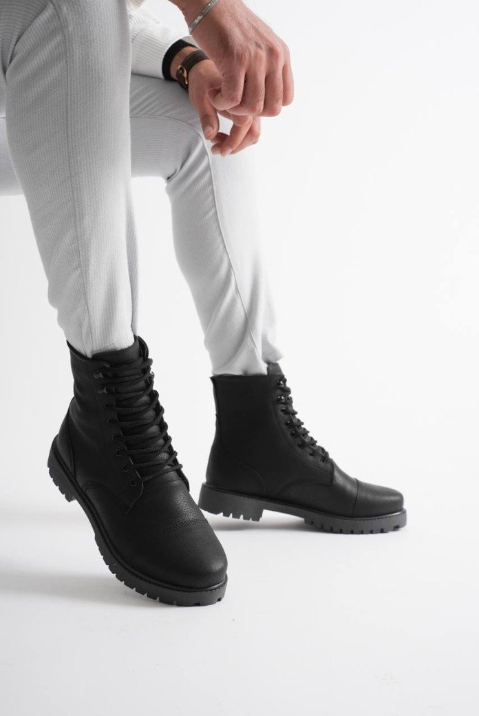 KB-X22 Kuback Kömür Cilt Günlük Erkek Bot