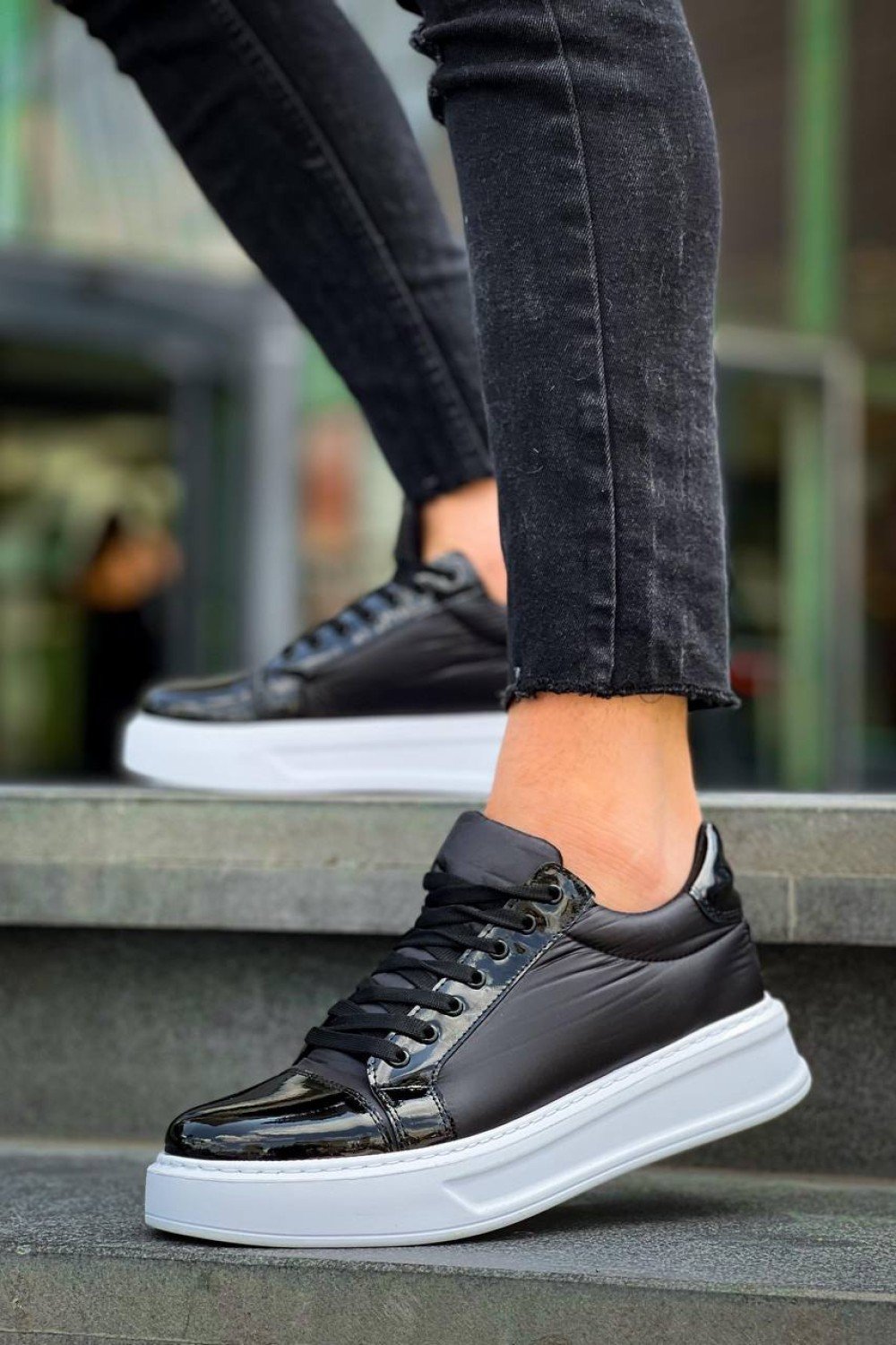 KB-X46 Kuback Siyah Rugan Bağcıklı Günlük Erkek Ayakkabı KB-X46 Kuback Siyah Rugan Bağcıklı Günlük Erkek Ayakkabı