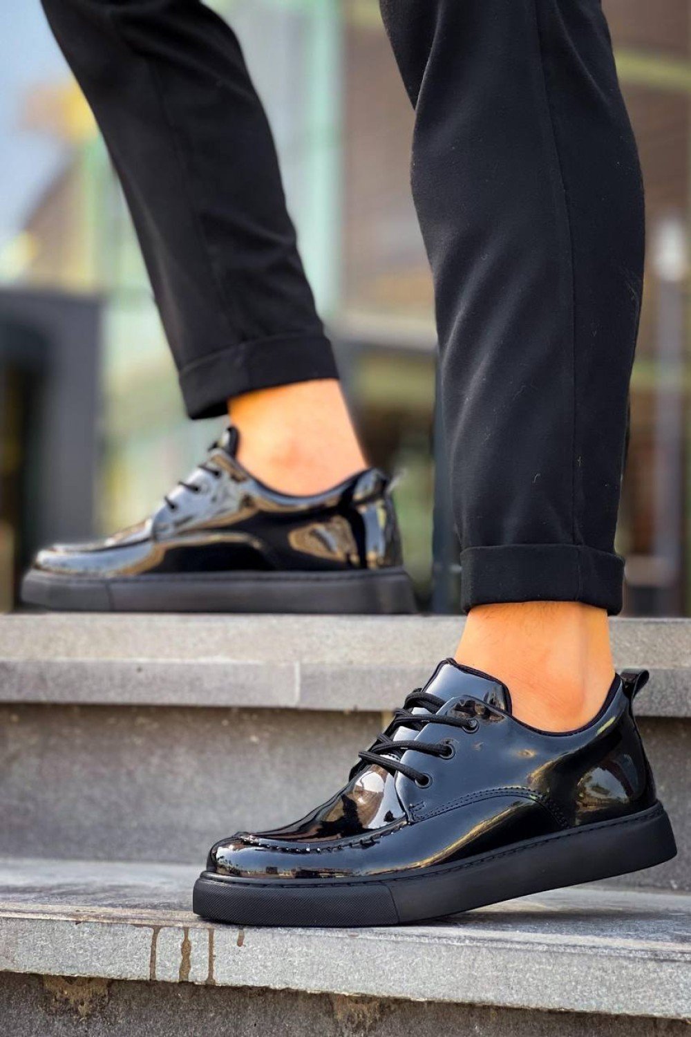 KB-X5 Kuback Kömür Rugan Günlük Erkek Ayakkabı KB-X5 Kuback Kömür Rugan Günlük Erkek Ayakkabı