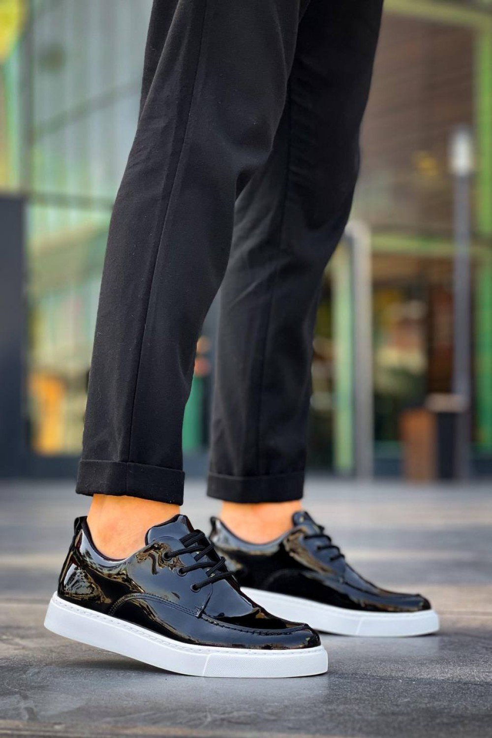 KB-X5 Kuback Siyah Rugan Günlük Erkek Ayakkabı KB-X5 Kuback Siyah Rugan Günlük Erkek Ayakkabı