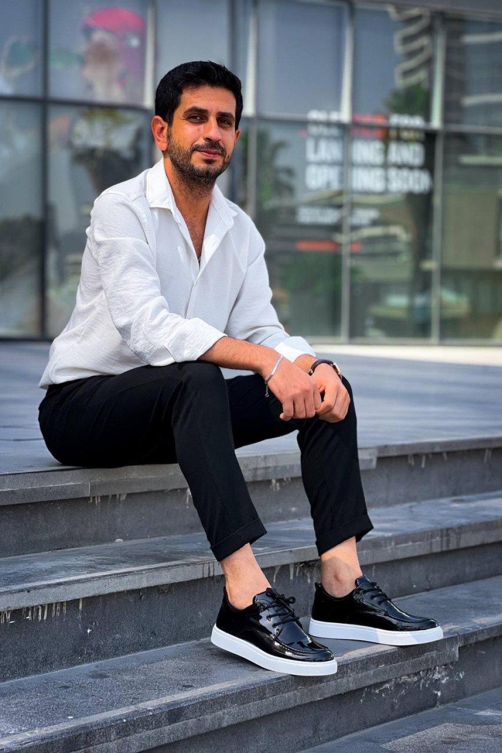 KB-X5 Kuback Siyah Rugan Günlük Erkek Ayakkabı KB-X5 Kuback Siyah Rugan Günlük Erkek Ayakkabı