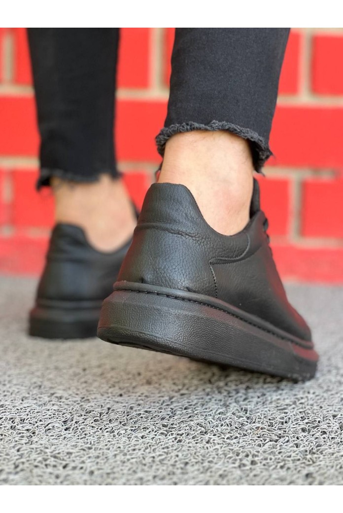 KB-X500  Kuback Bağcıklı Kömür  Günlük Erkek Ayakkabı