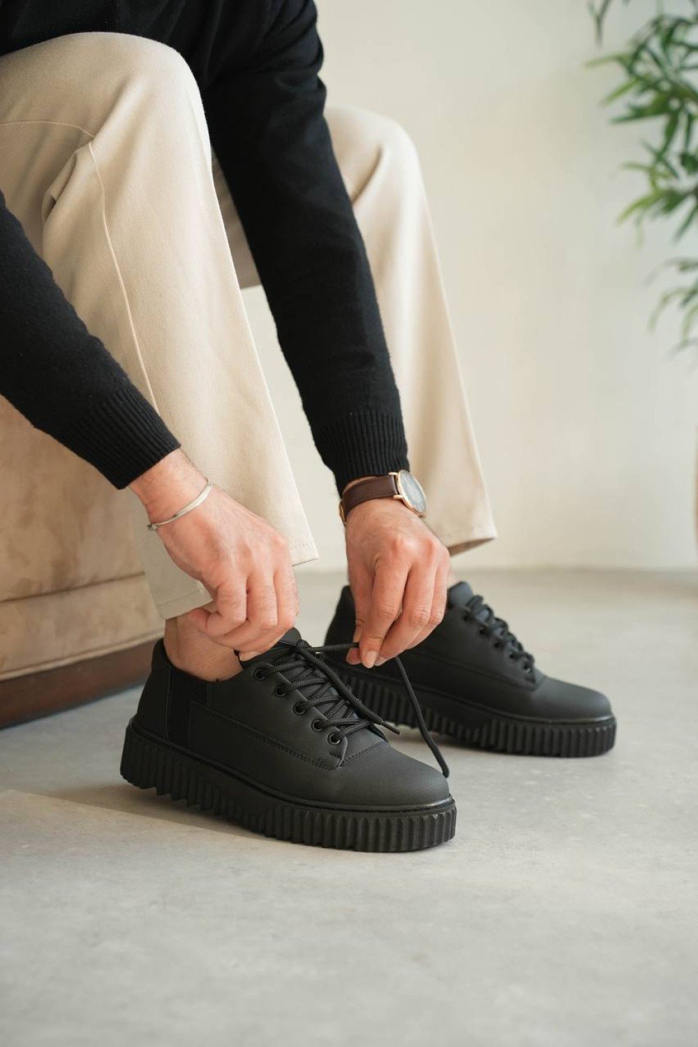 KB-X516 Kuback Kömür Cilt Günlük Erkek Ayakkabı KB-X516 Kuback Kömür Cilt Günlük Erkek Ayakkabı