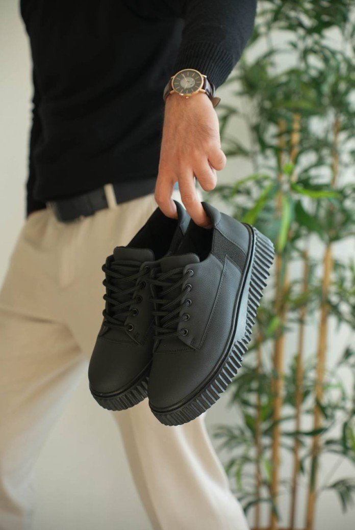 KB-X516 Kuback Kömür Cilt Günlük Erkek Ayakkabı