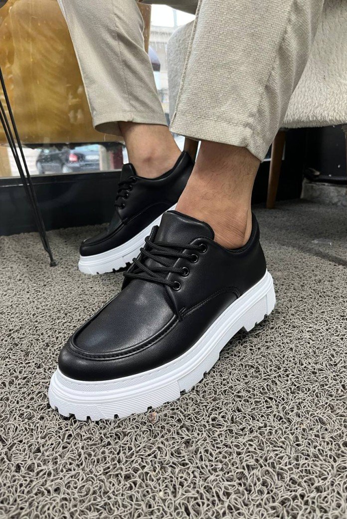 KB-X6 Kuback Siyah Cilt Günlük Erkek Ayakkabı