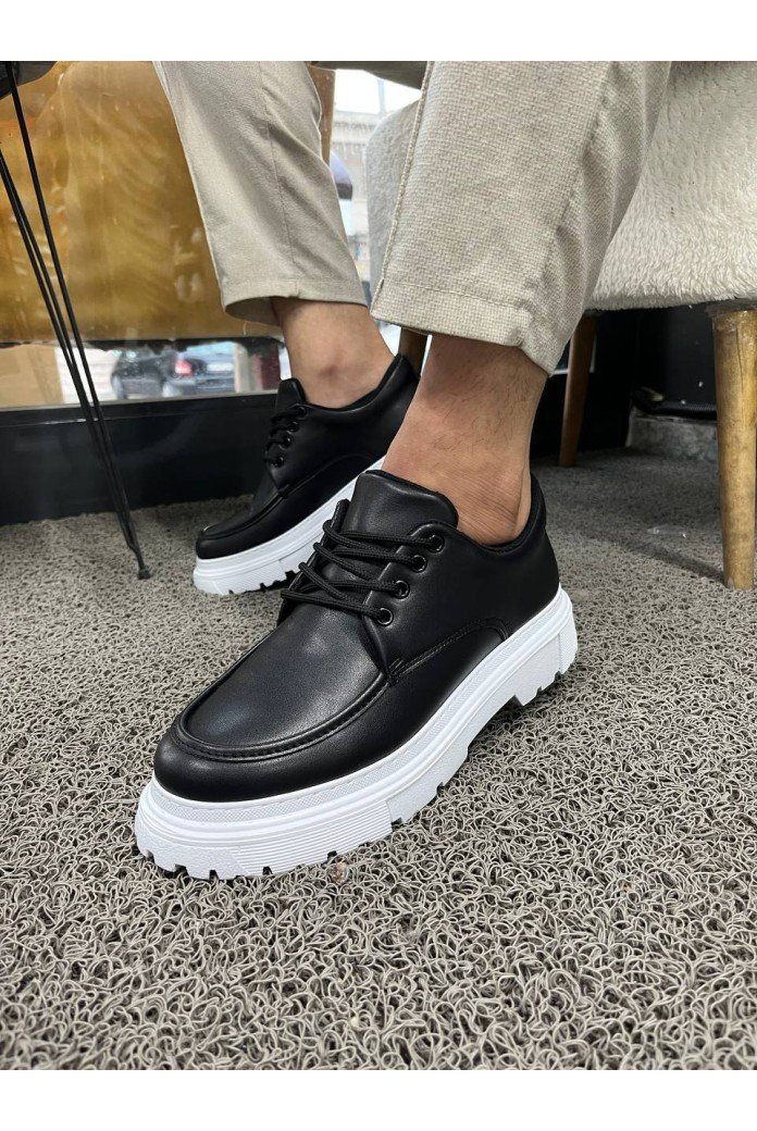 KB-X6 Kuback Siyah Cilt Günlük Erkek Ayakkabı