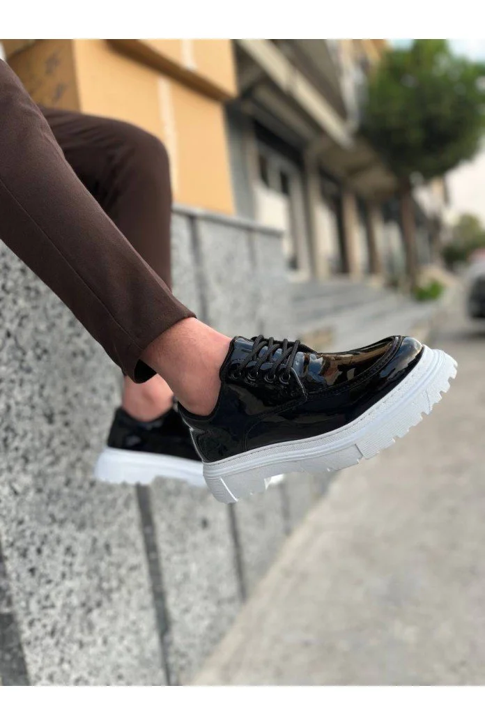 KB-X6 Kuback Siyah Rugan Günlük Erkek Ayakkabı