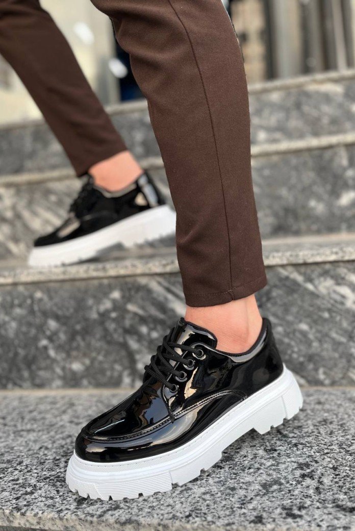 KB-X6 Kuback Siyah Rugan Günlük Erkek Ayakkabı