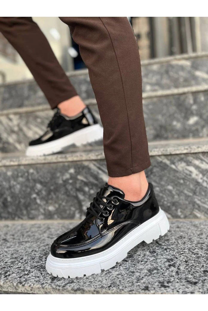 KB-X6 Kuback Siyah Rugan Günlük Erkek Ayakkabı