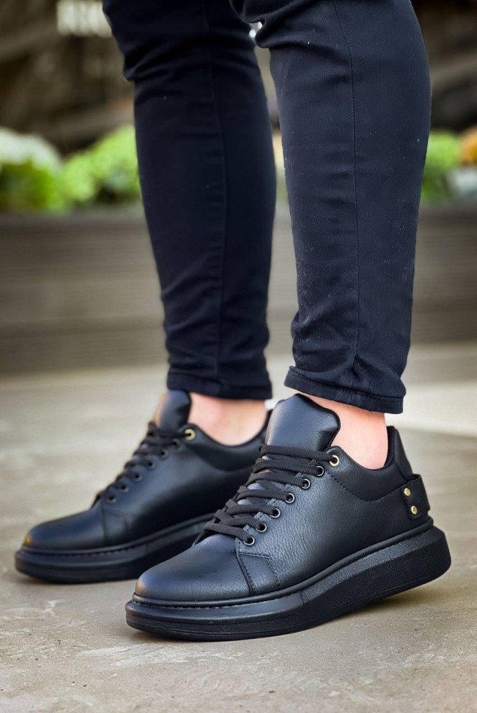 KB047  Kuback Kömür Cilt Günlük Erkek  Ayakkabı