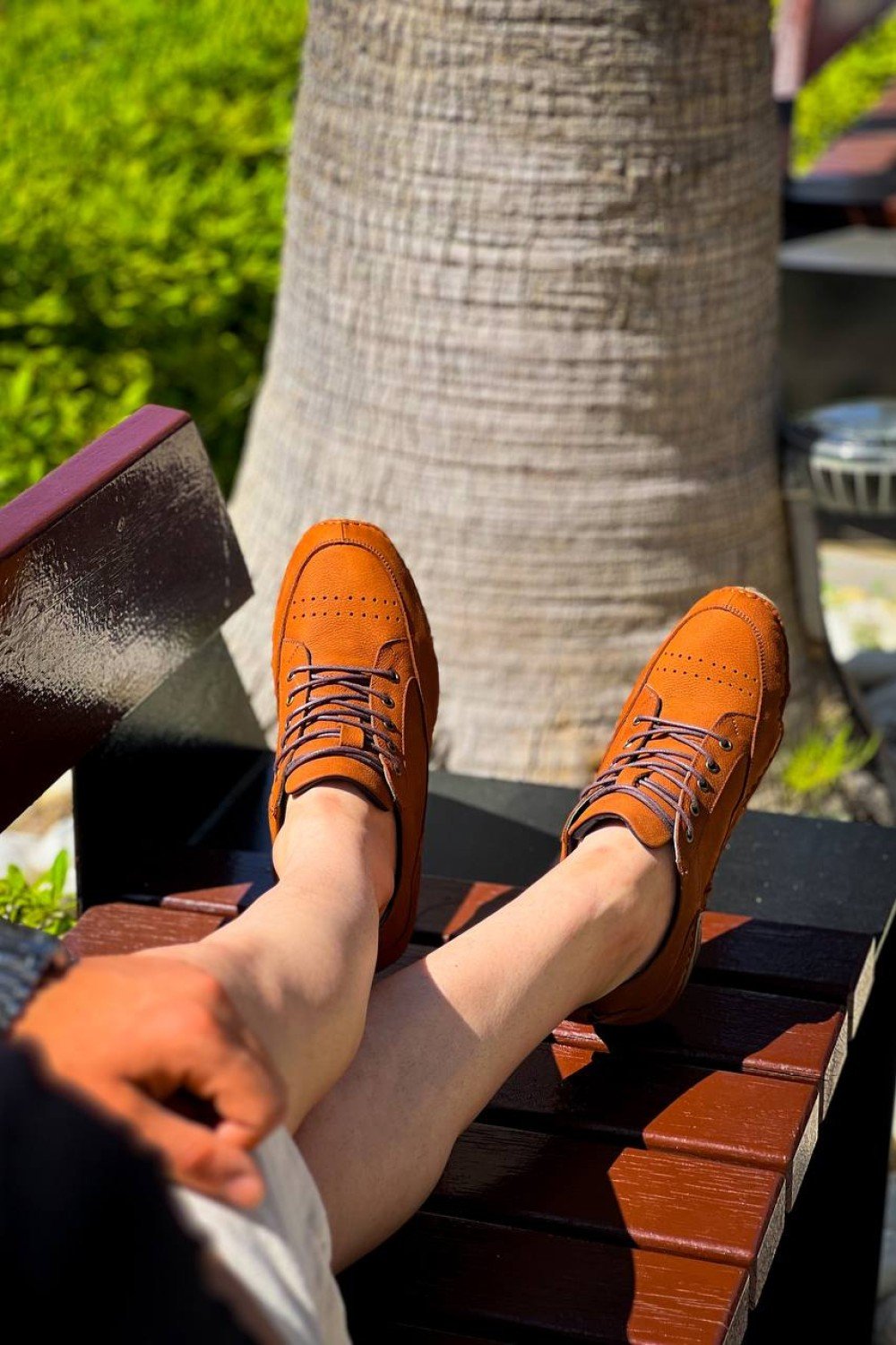 KBDX1 Kuback Taba Deri Günlük Erkek Ayakkabı