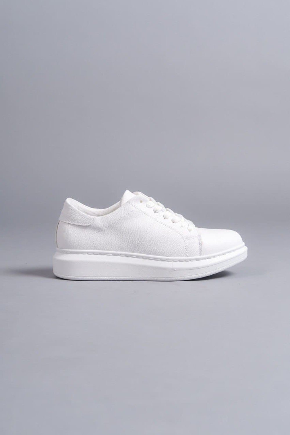 SLW151 Boost Bağcıklı Cilt Erkek Günlük Sneaker Ayakkabı CBT - Beyaz SLW151 Boost Bağcıklı Cilt Erkek Günlük Sneaker Ayakkabı CBT - Beyaz