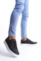 SLW165 Elite Bağcıklı Cilt Erkek Günlük Sneaker Ayakkabı CBT - Siyah SLW165 Elite Bağcıklı Cilt Erkek Günlük Sneaker Ayakkabı CBT - Siyah