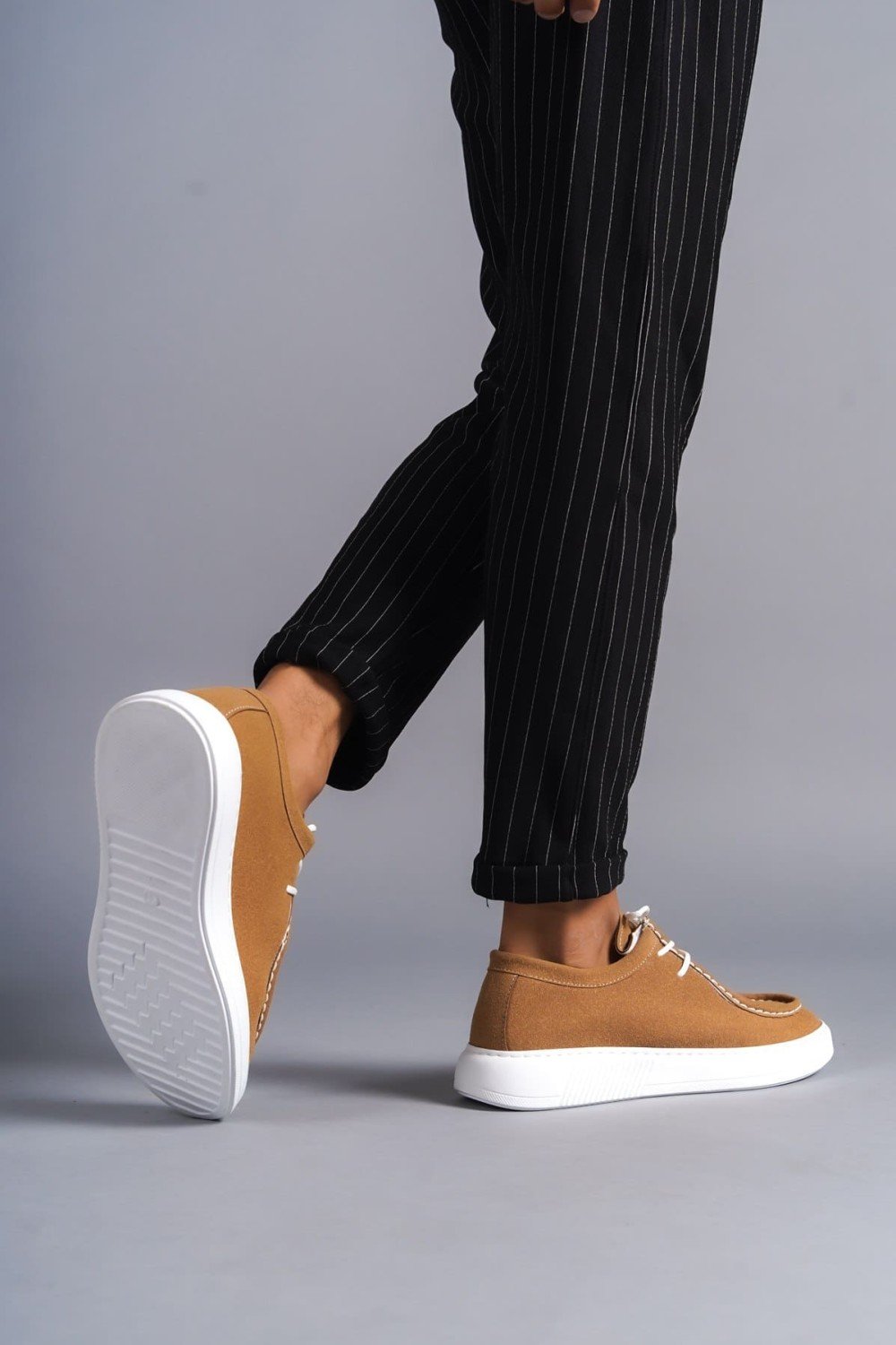 SLW170 Tornado Bağcıklı Süet Erkek Günlük Spor Klasik Ayakkabı SBT - Taba SLW170 Tornado Bağcıklı Süet Erkek Günlük Spor Klasik Ayakkabı SBT - Taba