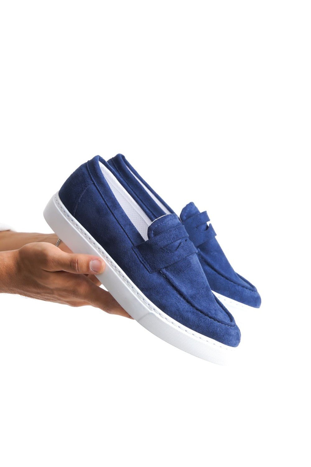 SLW180 Estilo X Bağcıksız Süet Erkek Günlük Spor Klasik Ayakkabı SBT - Lacivert SLW180 Estilo X Bağcıksız Süet Erkek Günlük Spor Klasik Ayakkabı SBT - Lacivert