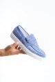 SLW180 Estilo X Bağcıksız Süet Erkek Günlük Spor Klasik Ayakkabı SBT - Mavi SLW180 Estilo X Bağcıksız Süet Erkek Günlük Spor Klasik Ayakkabı SBT - Mavi