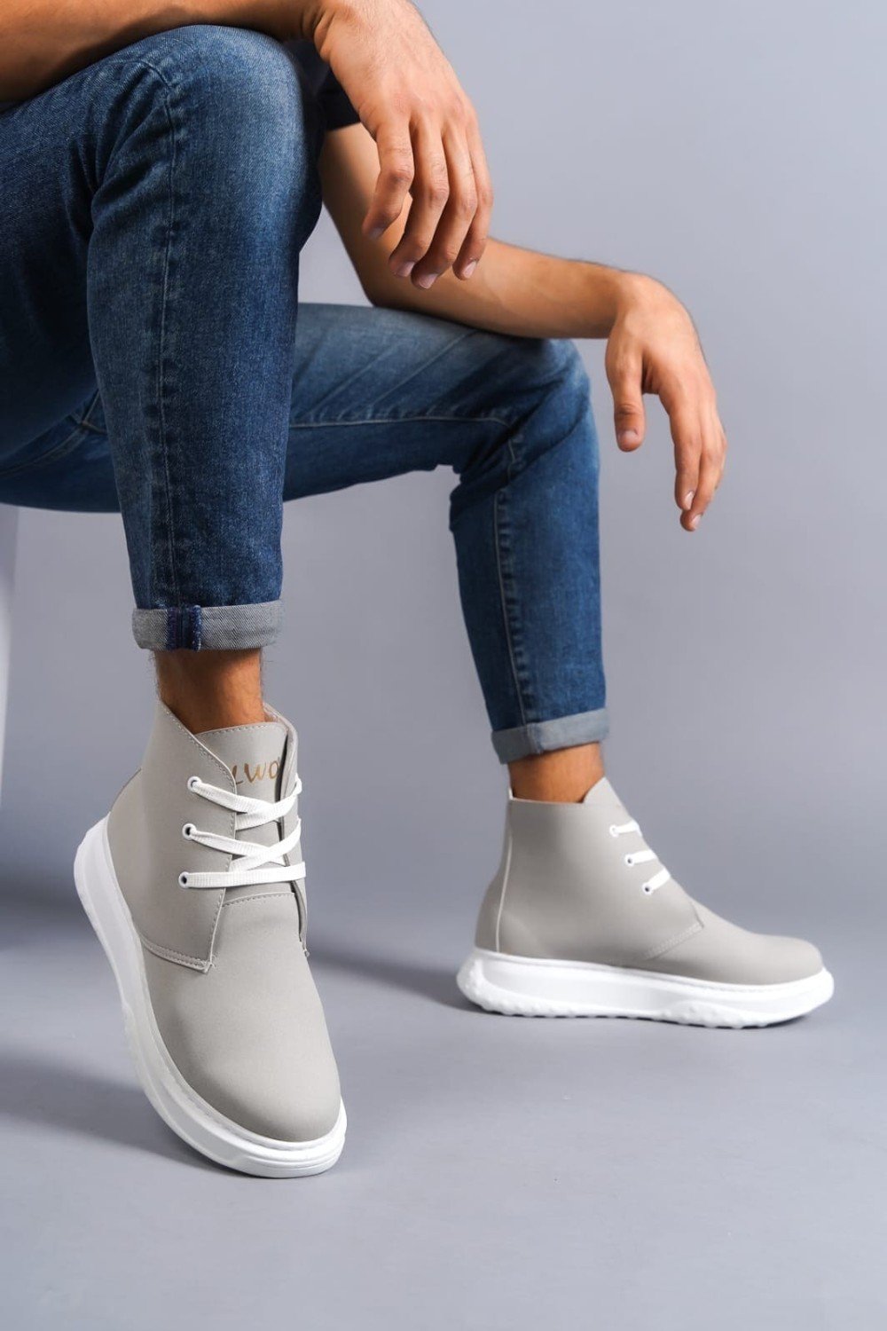 SLW204 Franca Bağcıklı Süet Erkek Spor Bot BT - Gri SLW204 Franca Bağcıklı Süet Erkek Spor Bot BT - Gri