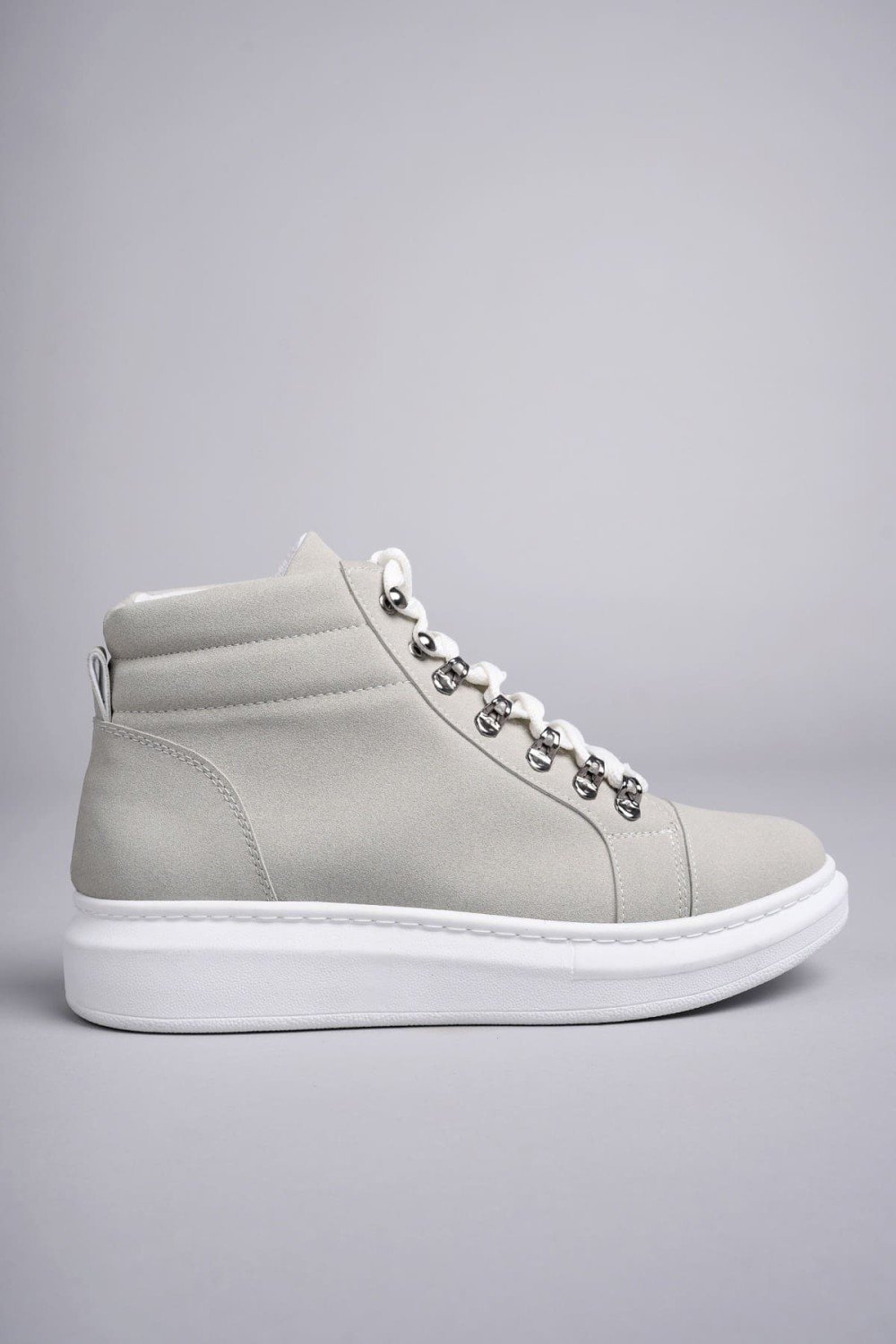 SLW206 Ottawa Bağcıklı Süet Erkek Günlük Spor Bot BT - Gri SLW206 Ottawa Bağcıklı Süet Erkek Günlük Spor Bot BT - Gri