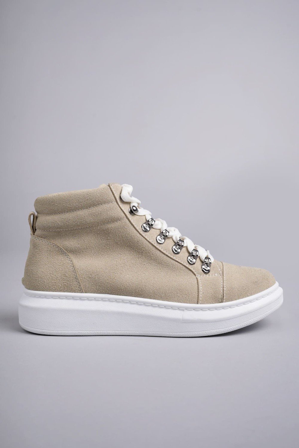 SLW206 Ottawa Bağcıklı Süet Erkek Günlük Spor Bot BT - Krem SLW206 Ottawa Bağcıklı Süet Erkek Günlük Spor Bot BT - Krem