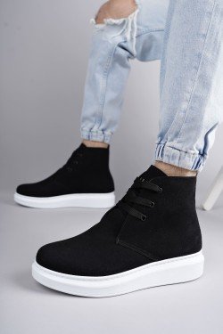 SLW207 Oslo Bağcıklı Süet Erkek Günlük Spor Bot BT - Siyah SLW207 Oslo Bağcıklı Süet Erkek Günlük Spor Bot BT - Siyah