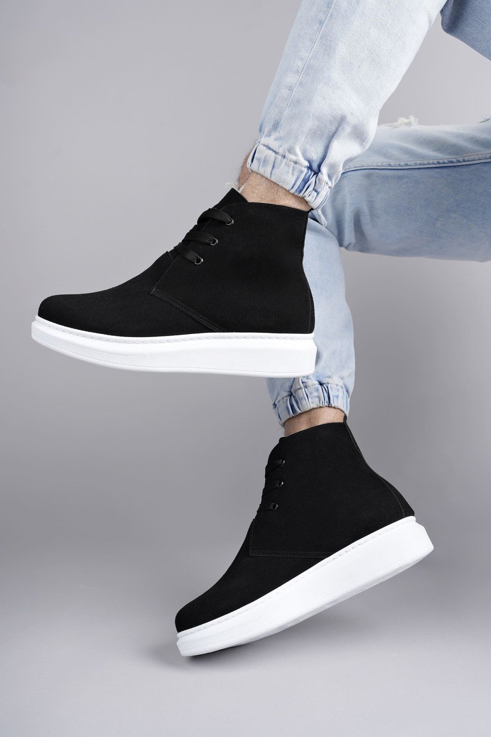 SLW207 Oslo Bağcıklı Süet Erkek Günlük Spor Bot BT - Siyah SLW207 Oslo Bağcıklı Süet Erkek Günlük Spor Bot BT - Siyah