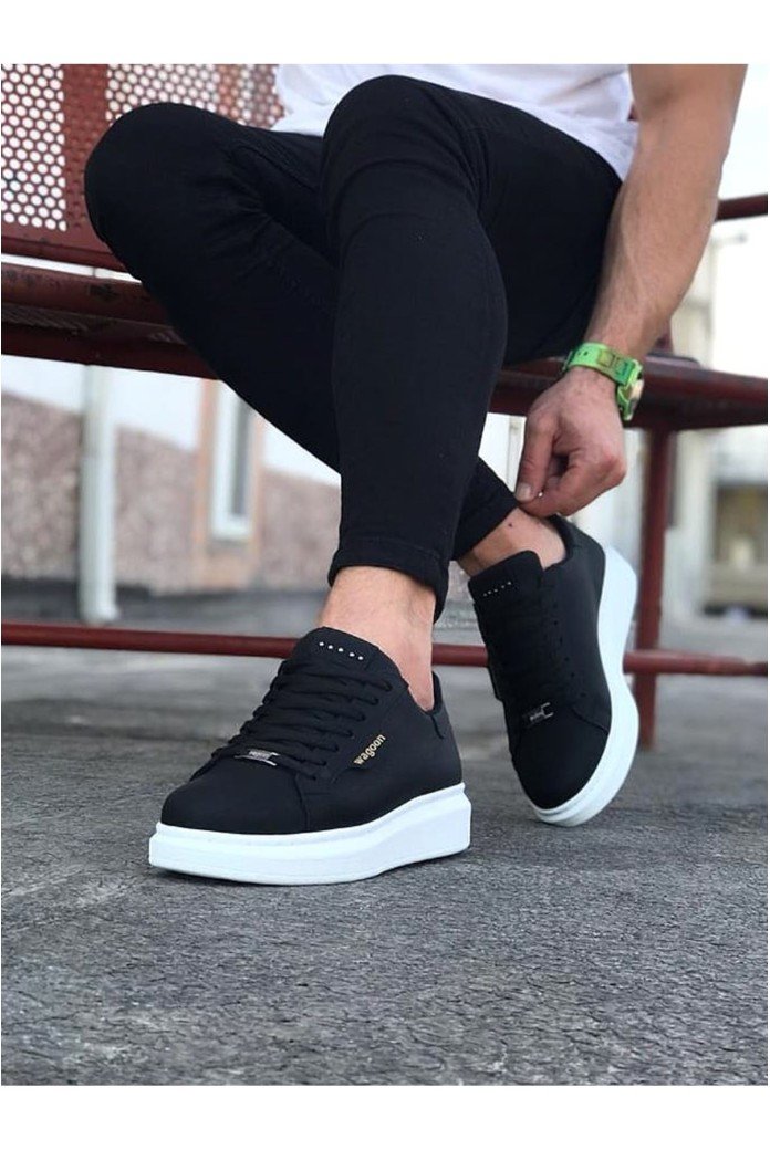 WG01 Siyah Erkek Casual Ayakkabı