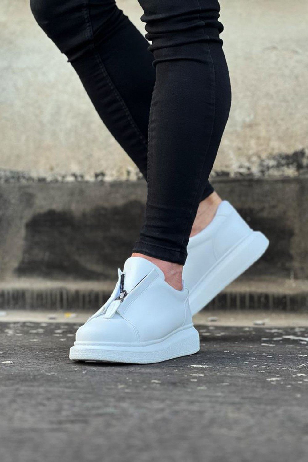 WG010 Beyaz Cilt Erkek Casual Ayakkabı WG010 Beyaz Cilt Erkek Casual Ayakkabı