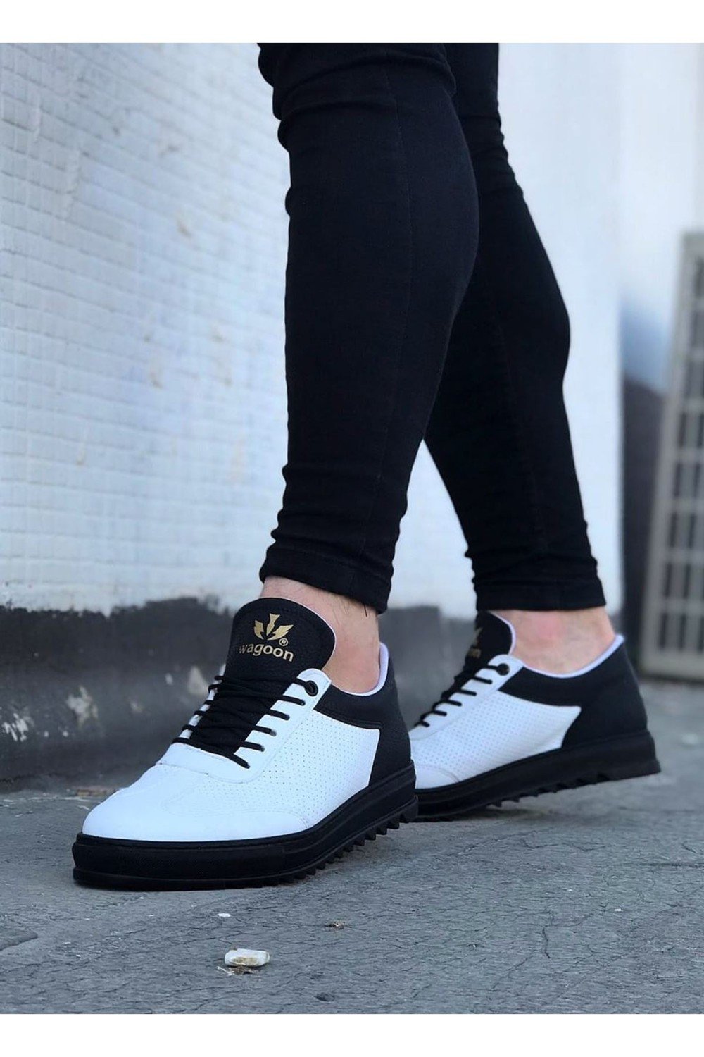 WG022 Beyaz Kömür Erkek Casual Ayakkabı WG022 Beyaz Kömür Erkek Casual Ayakkabı