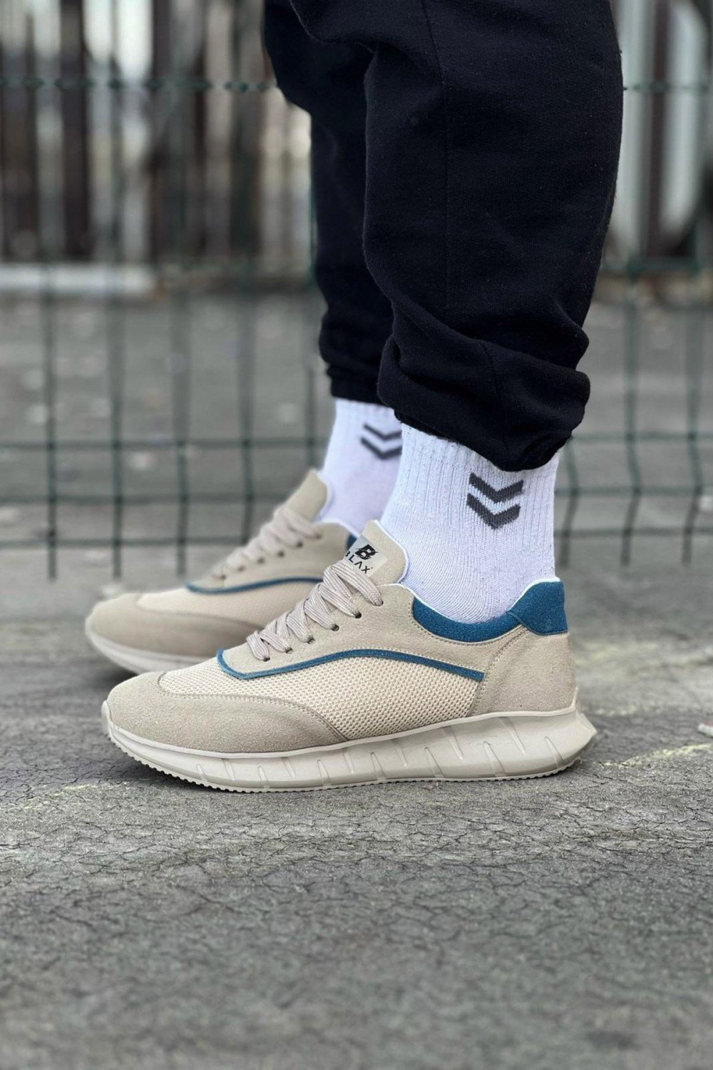 WG062 Bej Triko Erkek Spor Ayakkabı WG062 Bej Triko Erkek Spor Ayakkabı