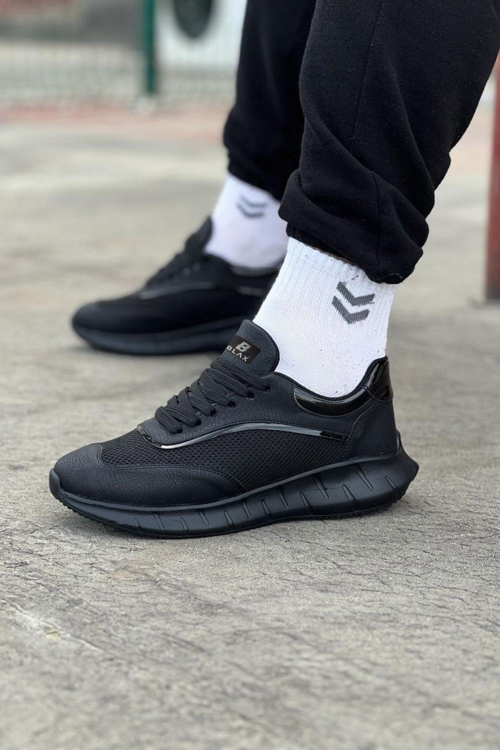 WG062 Kömür Triko Erkek Spor Ayakkabı WG062 Kömür Triko Erkek Spor Ayakkabı