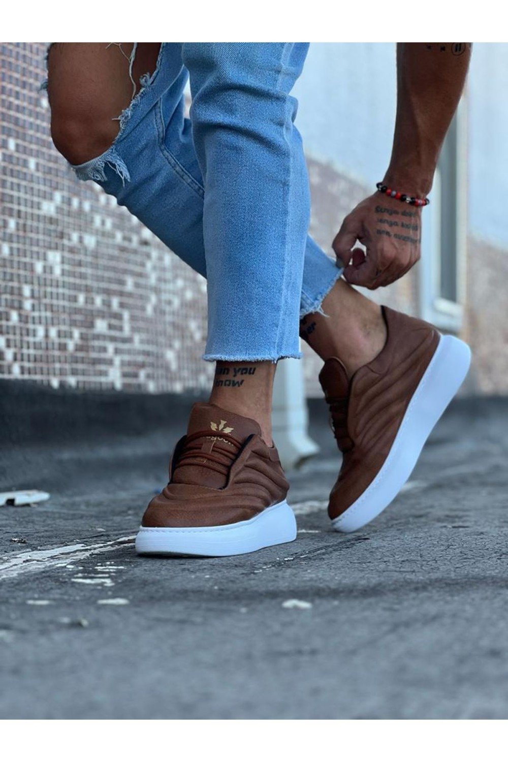 WG094 Taba Cilt Erkek Casual Ayakkabı WG094 Taba Cilt Erkek Casual Ayakkabı