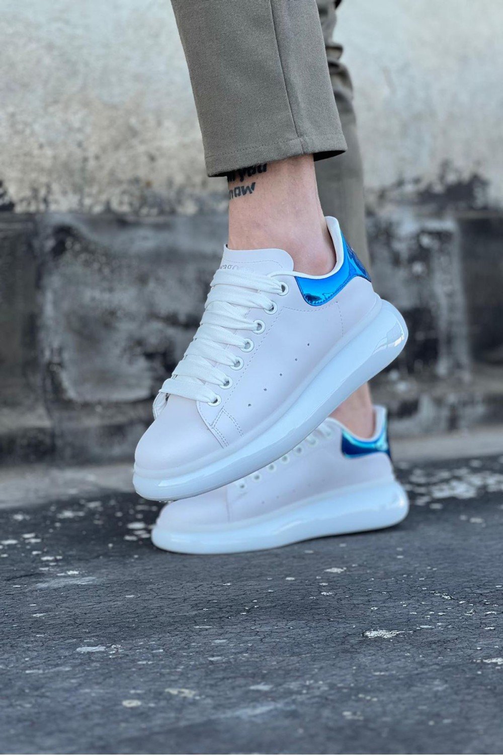 WG095 Beyaz Sax Beyaz Tb Erkek Casual Ayakkabı WG095 Beyaz Sax Beyaz Tb Erkek Casual Ayakkabı