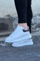 WG095 Beyaz Siyah Erkek Casual Ayakkabı WG095 Beyaz Siyah Erkek Casual Ayakkabı